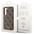 GUESS Huse pentru Samsung Galaxy A55, 4G Charms Collection Hardcase, maro
