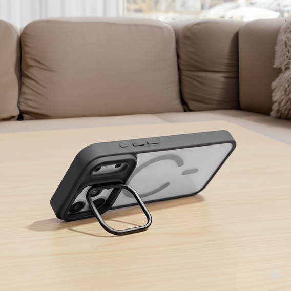 Husă cu suport și curea detașabilă, pentru MagSafe pentru iPhone 17 Pro Max