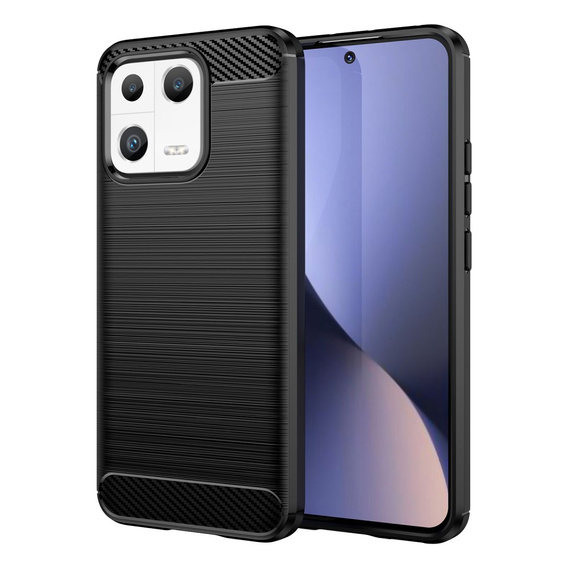 Huse pentru Xiaomi 13, Carbon, negru