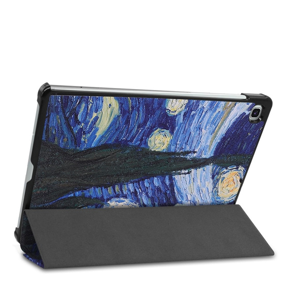 Husă pentru Samsung Galaxy Tab S6 Lite, Smartcase, painted pattern