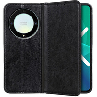 Huse pentru Honor Magic 5 Lite 5G, Wallet Litchi Leather, negru