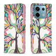 Cu clapetă pentru Xiaomi Redmi Note 13 Pro 5G, Wallet, Tree of Life