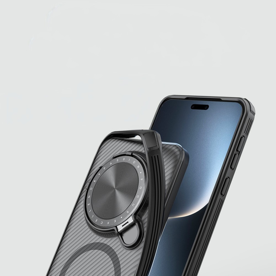 Carcasă blindată Nillkin pentru Honor Magic 7 Pro, CamShield Prop, pentru Magsafe, negru