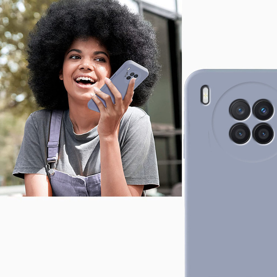 Husa pentru Huawei Nova 8i, Silicone Lite, lavanda