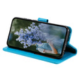 Cu clapetă pentru Xiaomi Redmi A3, Mandala, albastru