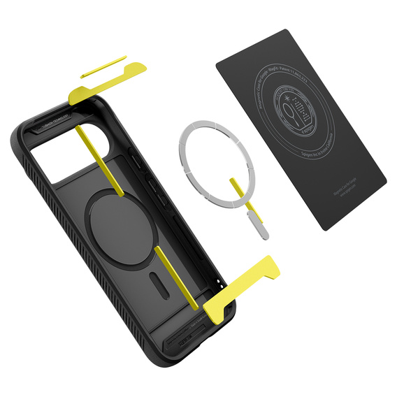 Carcasă Spigen Rugged Armor MagSafe pentru Google Pixel 10 Pro XL, negru