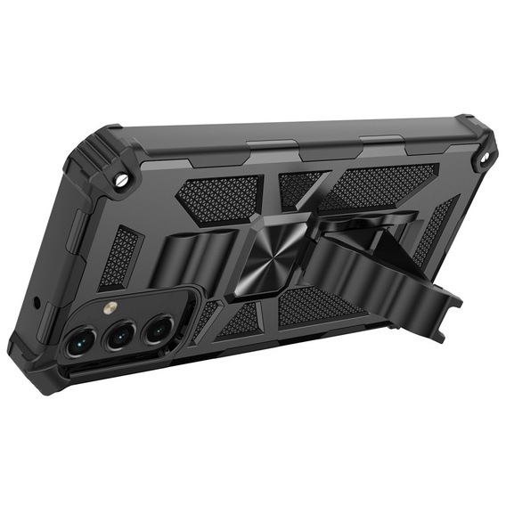 Huse pentru Samsung Galaxy A14 4G/5G, Armor Kickstand, negru