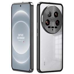 Husa pentru Xiaomi 14 Ultra, Magnetic Dual Glass, negru