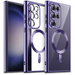 Huse pentru Samsung Galaxy S23 Ultra, MagSafe Hybrid, violet