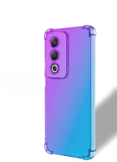 Husa pentru Oppo A80, Gradient Dropproof, Violet / albastru