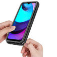 Carcasă pentru Motorola Moto E20, Shockproof, cu folie, albastru