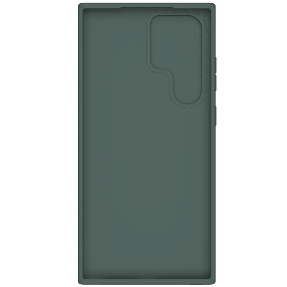 Husă NILLKIN pentru Samsung Galaxy S23 Ultra, husă CamShield din silicon pentru MagSafe, verde