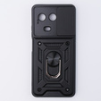 Husă blindată pentru Realme 11 5G, CamShield Slide, negru