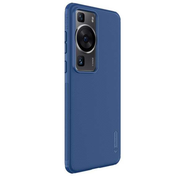 Carcasă NILLKIN pentru Huawei P60 / P60 Pro, Super Frosted Shield Case, albastru