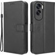 Cu clapetă pentru Honor 90 Lite 5G, Wallet Smart Magnet, negru