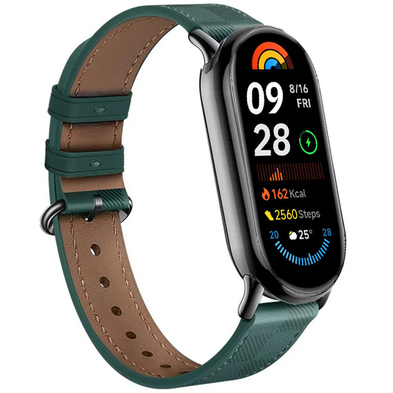 Curea din piele pentru Xiaomi Smart Band 10 / 9 / 8