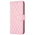 Cu clapetă pentru Samsung Galaxy A15, Wallet, BINFEN COLOR, roz