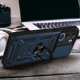 Husă blindată pentru Vivo Y19s, CamShield Slide, albastru