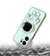 Huse pentru Oppo Reno 13F / Oppo Reno 13FS, Astronaut, verde