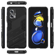 Husa pentru Xiaomi Poco X4 GT 5G, Military kickstand, negru