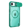 Carcasă pentru iPhone 16e, carcasă blindată Nillkin, Icelade Prop, pentru Magsafe, verde