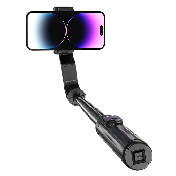 Blavec Selfie Stick Aluminium Fusion P07 cu MagSafe, lumini LED și telecomandă
