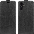 Cu clapetă pentru Samsung Galaxy A14 4G/5G, Flip, negru
