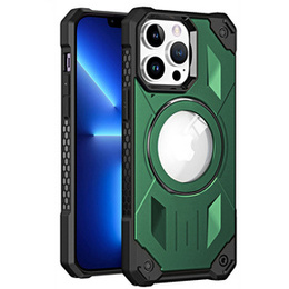 Husă pentru iPhone 14 Pro, Heavy Duty, pentru MagSafe, verde