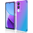 Husa pentru Vivo Y19s, Gradient Dropproof, Violet / albastru