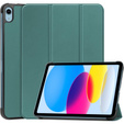 Husă pentru iPad 10.9 2022 10 Gen, Smartcase cu spațiu pentru stylus, verde