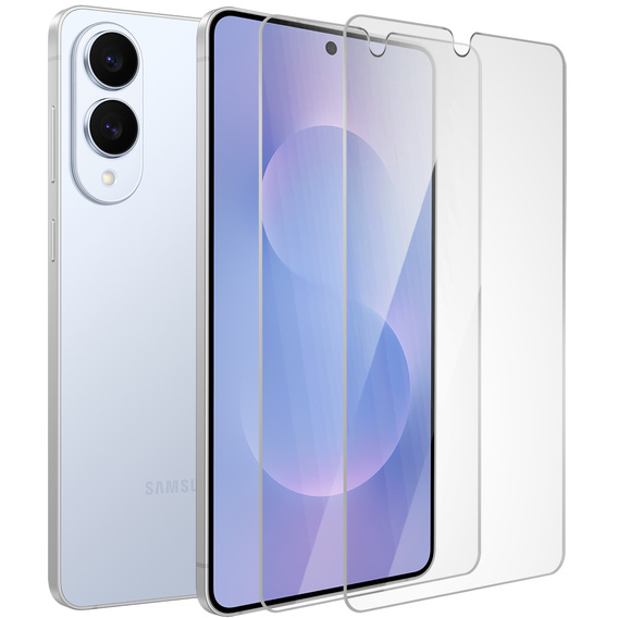 2x sticlă călită ERBORD 9H Hard Glass pe ecran pentru Samsung Galaxy S25 Edge