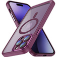 Husă pentru iPhone 14 Pro Max, ERBORD Impact Guard, MagSafe, maroon