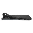 Carcasa Spigen pentru iPhone 16, Liquid Air, negru + 9H Tempered Glass