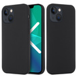 Huse pentru iPhone 14, Silicone MagSafe, negru