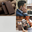 Husa CASEME pentru Samsung Galaxy S20 FE, Leather Wallet Case, maro