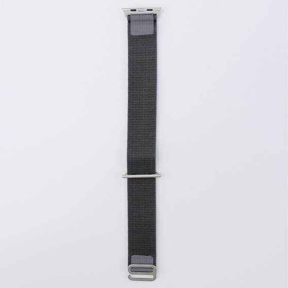 Curea din nailon pentru Apple Watch 1/2/3/4/5/6/7/8/SE/ULTRA 42/44/45/49mm, gri