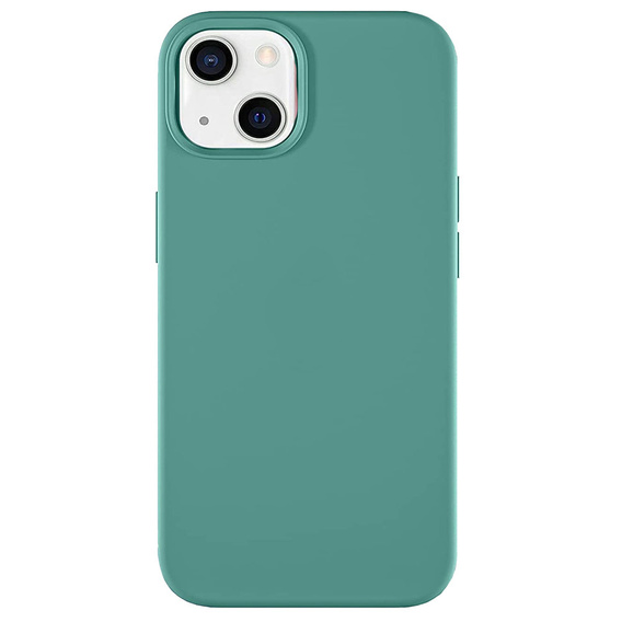 Husa pentru iPhone 14 Plus, Silicone Lite, verde