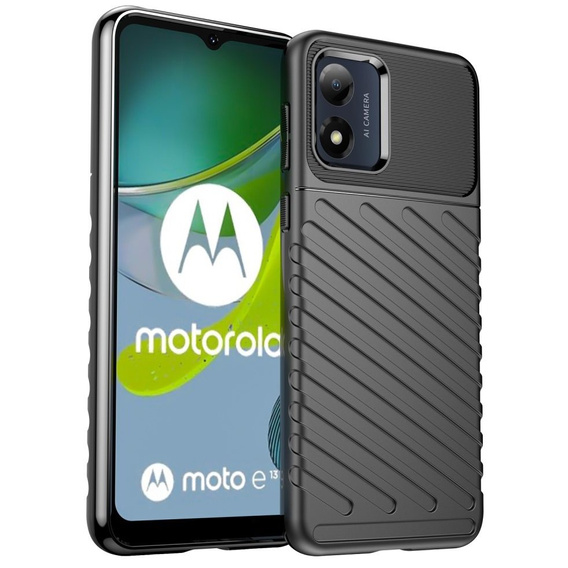 Huse pentru Motorola Moto E13, Thunder, negru