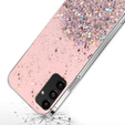 Huse pentru Samsung Galaxy A04S / A13 5G, Glittery, roz