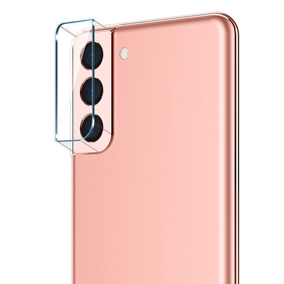 Sticlă temperată pentru camera foto pentru Samsung Galaxy S21+ Plus, transparentă