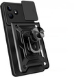 Husă blindată pentru Realme Note 50, CamShield Slide, negru