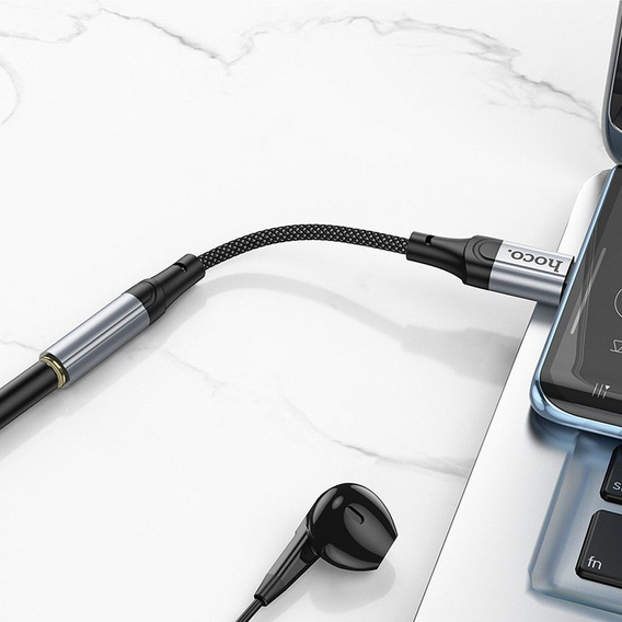 Adaptor Hoco LS36 USB-C la mufă jack de 3,5 mm