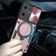 Husă blindată pentru Infinix Hot 40i, CamShield Slide, roz rose gold