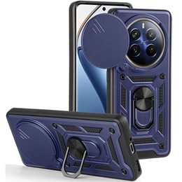 Husă blindată pentru Realme 12 Pro 5G / 12 Pro+ 5G, CamShield Slide, albastru