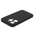 Husa pentru iPhone 15 Pro, Silicone Lite, negru