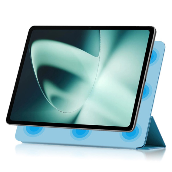 Husă pentru OnePlus Pad, Magnetic smartcase, albastru