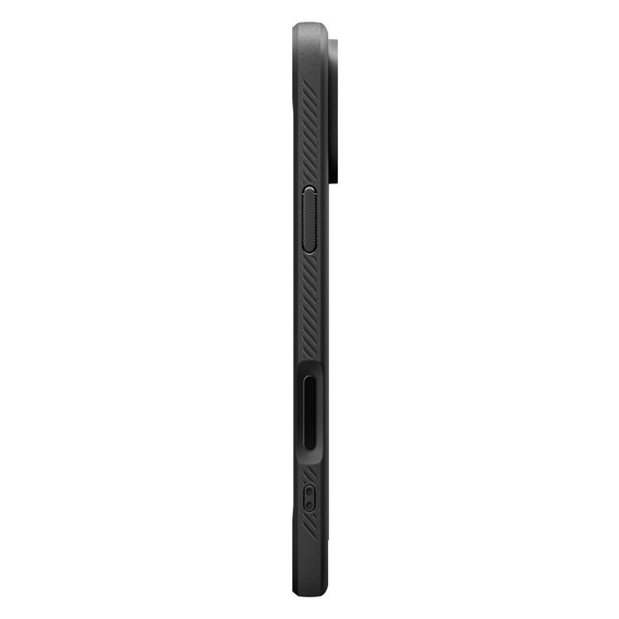 Carcasă Spigen Rugged Armor MagSafe pentru iPhone 17 Pro, negru mat