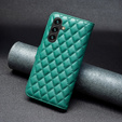 Cu clapetă pentru Samsung Galaxy A56, Wallet, BINFEN COLOR, verde