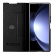 NILLKIN flip case NILLKIN pentru Samsung Galaxy Z Fold6 5G, CamShield Qin Pro, piele, negru
