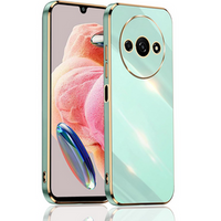 Husă pentru Xiaomi Redmi A3, Glamour CamShield, de mentă